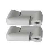 Set 4 aparatori moi pentru suprafetele de sticla ale mobilierului, pentru copii, SIPO Baby Safety, Gri EKDSBS-T23UE