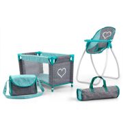 Set accesorii pentru papusi, Elsa, Prestige Mint EKDmm5372