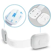 Sistem siguranta copii SIPO, blocator sertare, usa cuptor, frigider, congelator, dulap, previne deschiderea accidentala, adeziv puternic 3M, fara urme EKDSBS-217