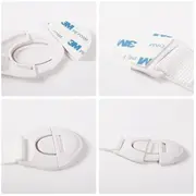 Sistem siguranta copii SIPO, sistem de blocare sertare, dulap, previne deschiderea accidentala, adeziv puternic 3M, fara urme de indepartare, set 10 b EKDSBS-216