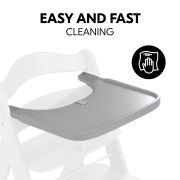 Tavita scaun masa Alpha, din lemn, Grey EKD55055-7