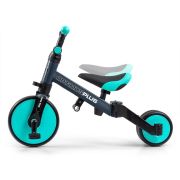 Tricicleta cu maner parental, Optimus Plus 4in1, Mint EKDmm5306