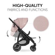 Carucior copii Hauck Rapid 4D, Dusty Rose EKD148976