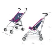 Carucior pentru papusi, Julia Prestige Navy EKDmm28185