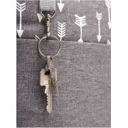 Geanta pentru calatorii 2 in 1, cu 17 buzunare, Kinder Hop, Space Grey EKDgs16880
