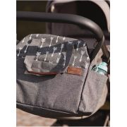 Geanta pentru calatorii 2 in 1, cu 17 buzunare, Kinder Hop, Space Grey EKDgs16880