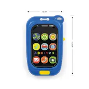 Jucarie cu lumini si sunete My First Phone Blue EKD127836