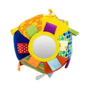 Jucarie din plus pentru agatat, Minge senzoriala cu clopotel, Funny Ball EKD127966