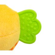 Jucarie din plus pentru agatat, fosnaie si vibreaza, Baby Fish Yellow EKD128017