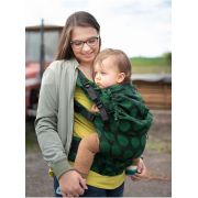 Marsupiu ergonomic, 3.5 kg-20 kg, Kinder Hop, Multi Grow, Dots Green EKDmg6651