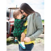 Marsupiu ergonomic, 3.5 kg-20 kg, Kinder Hop, Multi Grow, Dots Green EKDmg6651