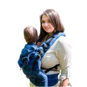 Marsupiu ergonomic, 3.5 kg-20 kg, Kinder Hop, Multi Grow, Dots Light Blue EKDmg6668