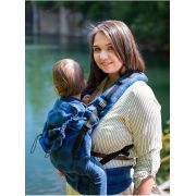 Marsupiu ergonomic, 3.5 kg-20 kg, Kinder Hop, Multi Grow, Dots Light Blue EKDmg6668