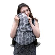 Marsupiu ergonomic, Kinder Hop, Multi Soft, Dots Light Grey EKDms6989