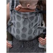 Marsupiu ergonomic, Kinder Hop, Multi Soft, Dots Light Grey EKDms6989