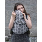 Marsupiu ergonomic, Kinder Hop, Multi Soft, Dots Light Grey EKDms6989