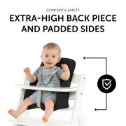 Perna reductor scaun hranire Alpha, Cosy Select, Waffle Pique Black EKDhk67811