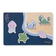 Puzzle din lemn certificat FSC, Hauck, Sea EKDhk13106