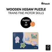 Puzzle din lemn certificat FSC, Hauck, Sea EKDhk13106