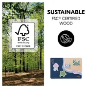 Puzzle din lemn certificat FSC, Hauck, Sea EKDhk13106