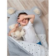 Sac de dormit Dream Catcher,transformabil in salteluta, Light Grey, 120x60cm EKDsd4414