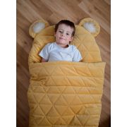 Sac de dormit Dream Catcher,transformabil in salteluta, Mustard, 120x60cm EKDsd4059