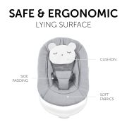 Sezlong Alpha Bouncer 2in1, Pastel Bear - Light Grey EKDhk61833