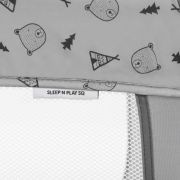 Tarc pliabil Hauck Sleep N Play SQ Nordic Grey EKD60649