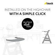 Tavita scaun masa Alpha, Click Grey EKDhk61598