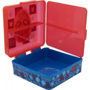 Cutie sandwich compartimentata Spiderman TataWay CZ11274 BBJCZ11274_Albastru/Rosu