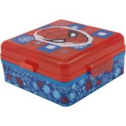 Cutie sandwich compartimentata Spiderman TataWay CZ11274 BBJCZ11274_Albastru/Rosu