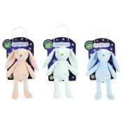 Jucarie plus jemini fosforescenta 21cm iepure luminou alb je040744