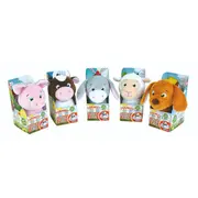 Jucarie plus jemini in cutie pentru colorat 15cm purcel je024316