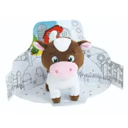 Jucarie plus jemini in cutie pentru colorat 15cm vacuta je024316v