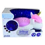 Lampa muzicala de plus jemini 39cm unicorn je023961