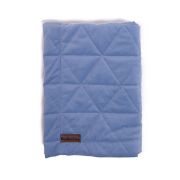 Paturica Soft Touch cu doua fete, Catifea si Bumbac, 50x70 cm, Jeans EKDpk6804