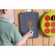 Perete de activitati smoby 6 in 1 cu accesorii hubs7600840300