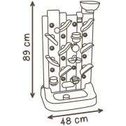 Perete de activitati smoby 6 in 1 cu accesorii hubs7600840300