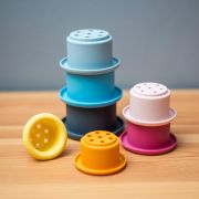 Set cupe de stivuit din silicon