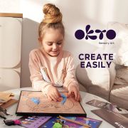 Set pictura cu argila usoara, 29*29 cm - Owl KRTOK20003