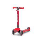 Trotineta pliabila cu roti luminoase, Milly Mally,  Boogie Red EKDt25436
