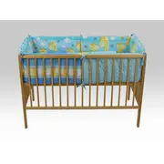 Aparatoare Laterala MyKids Happy Giraffe Albastru 120x60 - MYK00006578