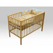 Aparatoare Laterala MyKids Happy Giraffe Albastru 140x70 - MYK00006575