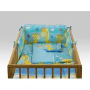 Aparatoare Laterala MyKids Happy Giraffe Albastru 140x70 - MYK00006579
