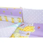 Aparatoare Laterala MyKids Happy Giraffe Mov 120x60 - MYK00006684