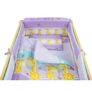 Aparatoare Laterala MyKids Happy Giraffe Mov 120x60 - MYK00006684