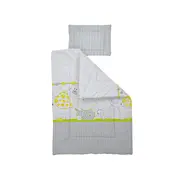 Lenjerie MyKids My Zoo Verde 4+1 Piese 140x70 - MYK00006627