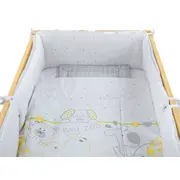 Lenjerie MyKids My Zoo Verde 4+1 Piese 140x70 - MYK00006627