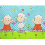 Lenjerie MyKids Oita Albastru 4+1 Piese 120x60 cm - MYK00006665