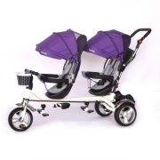 Tricicleta gemeni Skutt ESSEDA DUO Red - SKU-ESD-D.red